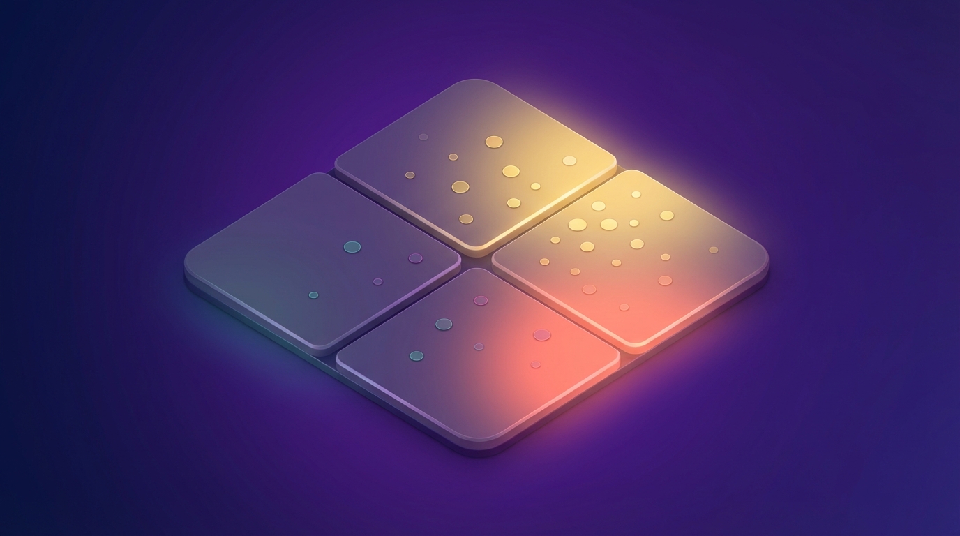 Quadrant chart showing the relationship between comment frequency and sentiment for identifying superfans versus trolls