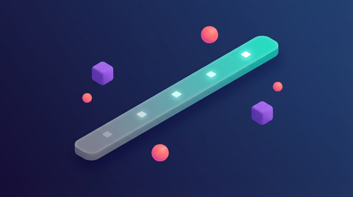 Abstract gradient spectrum showing comment quality from low-effort to high-engagement