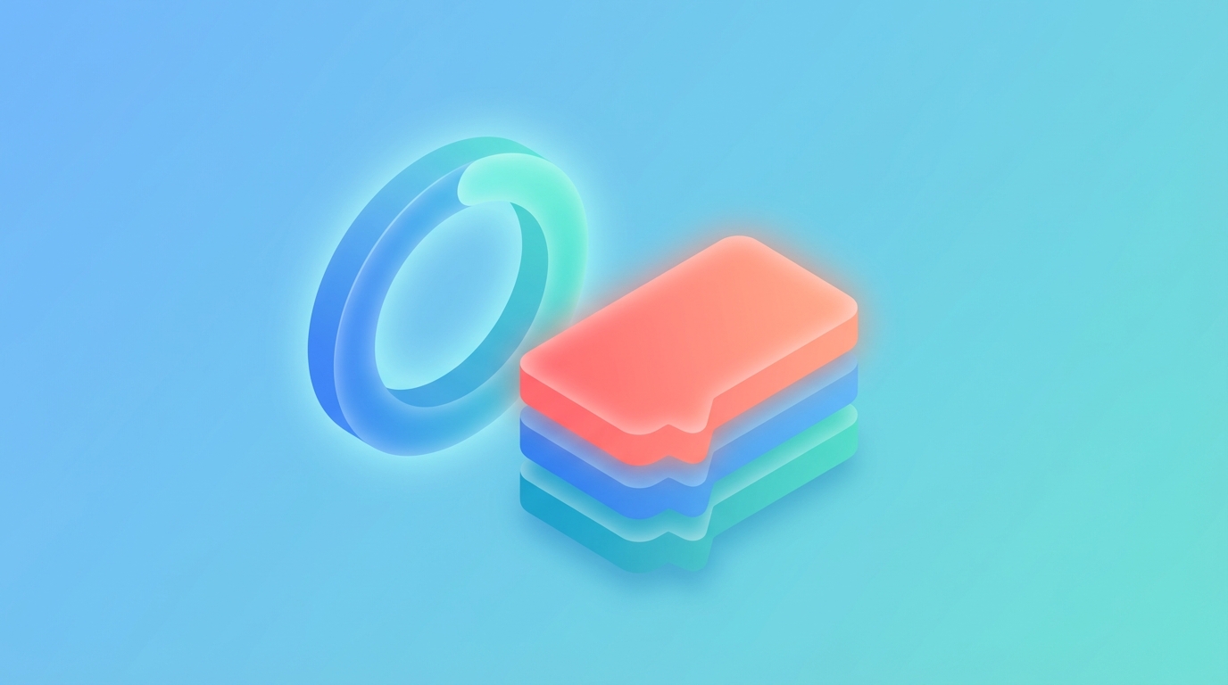 Isometric timer and comment stack representing YouTube response time benchmarks